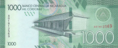 Bancnota Nicaragua 1.000 Cordobas (2017) - PNew UNC foto