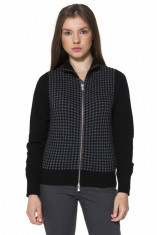 Cardigan dama Fred Perry 70898 Negru foto