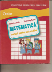 Matematica - manual pentru clasa a III-a, Alexandrina Dumitriu, Viorel Dumitriu foto