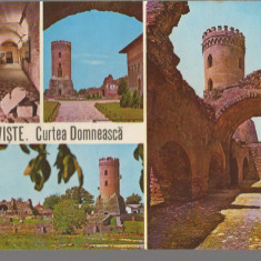 CPI B 10502 CARTE POSTALA - TARGOVISTE. CURTEA DOMNEASCA, MOZAIC