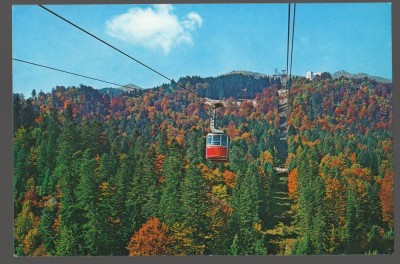 CPI B 10532 CARTE POSTALA - SINAIA. TELEFERICUL foto