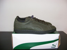 adidasi Puma Suede Classic Winterized Leather Green 363533 02 nr. 43 foto