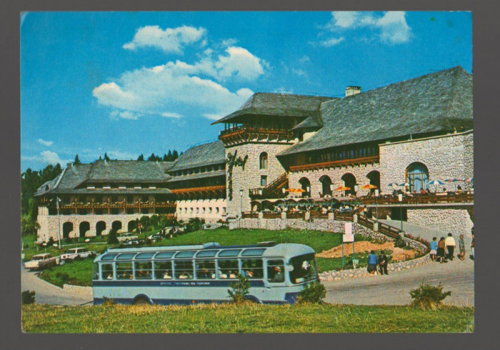 CPI B 10540 CARTE POSTALA - BRASOV. HOTELUL &quot;SPORT&quot;, AUTOCAR