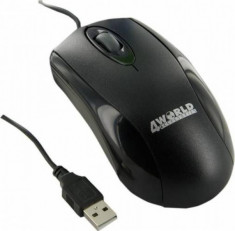 Mouse Optic 4World BASIC3, USB, 1200dpi, Negru foto