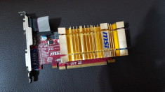 159S.Placa Video Radeon HD 4350,1GB DDR2-64Bit,PCI-e,VGA-DVI-HDMI foto