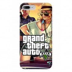 Husa Hardcase iPhone 7 Plus GTA 5 Woman Cop foto