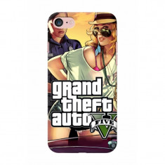 Husa Hardcase iPhone 7 GTA 5 Woman Cop foto