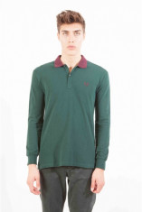 Bluza barbati Fred Perry 60804 Verde foto