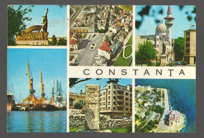 CPI B 10596 CARTE POSTALA - CONSTANTA, MOZAIC