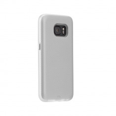 Husa dual layer Case-Mate Tough pentru Samsung Galaxy S7, Silver foto