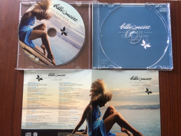 billionaire summer compilation 2010 cd disc muzica house pop selectii mendoza NM