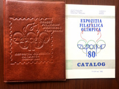 catalog expozitia filatelica olimpica expolimp 1980 cercul filatelic timisoara foto