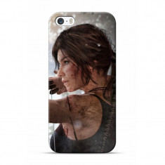 Husa Hardcase iPhone 5 / 5S / SE Lara Croft foto