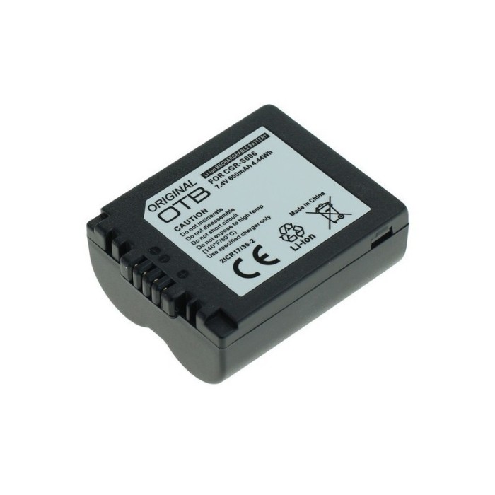 Baterie pentru Panasonic CGR-S006 600mAh Li-Ion foto mare Baterie pentru Panasonic CGR-S006 600mAh Li-Ion foto mare