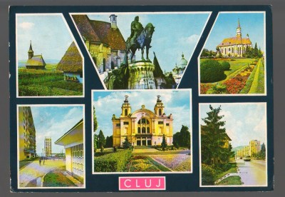 CPI B 10577 CARTE POSTALA - CLUJ, MOZAIC foto