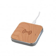 QI WIRELESS CHARGER WOODY SILVER by PETER JACKEL? foto