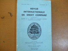 Revue internationale de droit compare nr. 3/1976 Paris foto