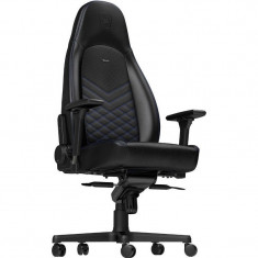 Scaun gaming NobleChairs ICON Negru / Albastru foto