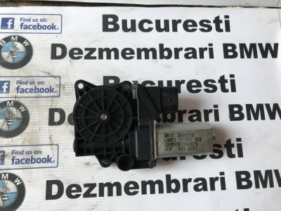 Motoras macara geam fata stanga/dreapta original BMW E87,E90,E91,X1 foto