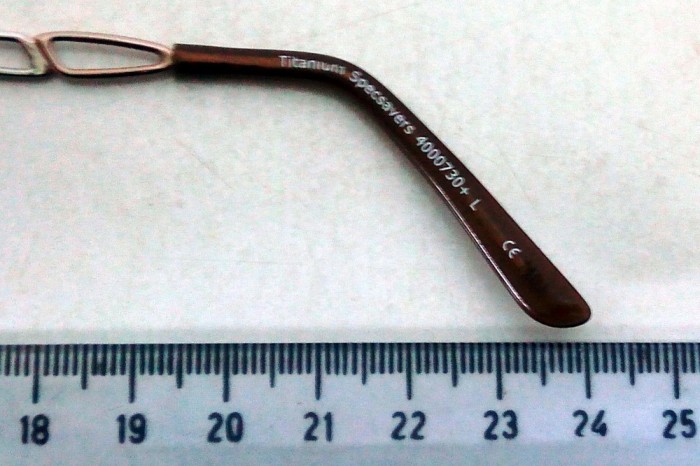 RAMA OCHELARI TITAN/TITANIUM