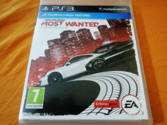 Joc Need for Speed Most Wanted, original, PS3! Alte sute de jocuri! foto