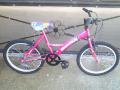 Bora / Smart Pink / bicicleta copii 20&amp;quot; (7-12 ani) foto