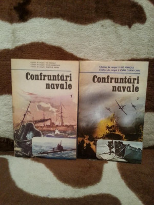 CONFRUNTARI NAVALE-ILIE MANOLE/IOAN DAMASCHIN (2 VOL) foto