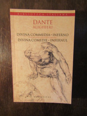 DANTE ALIGHIERI - DIVINA COMMEDIA-INFERNO \ DIVINA COMEDIE-INFERNUL foto