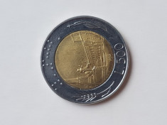 F181 ITALIA 500 LIRE 1989 foto