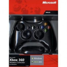 Xbox 360 Wireless Controller for Windows (360+PC) - Black /X360 foto