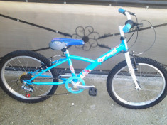 Decathlon Creation / Blue / bicicleta copii 20&amp;quot; (7-12 ani) foto