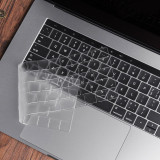 Husa protectie tastatura US Macbook Pro 13 15 2016 2017 Touch Bar, transparenta