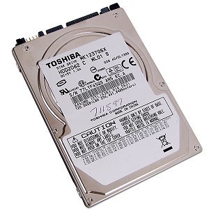 HDD HARD DISK LAPTOP TOSHIBA MK1237GSX (HDD2D62) 120GB 5400 RPM 8MB sata foto