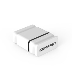 Wifi Adaptor Wireless USB Wlan Comfast Realtek 150 Mbps 802.11n Alb foto