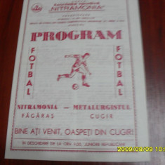 program Nitramonia Fagaras - Metal. Cugir