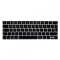Husa protectie tastatura EU Macbook Pro 13 15 2016 2017 Touch Bar, negru