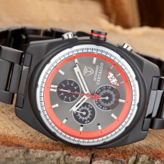 CEAS Chronograph DETOMASO Certaldo , bratara metalica