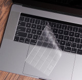 Husa protectie tastatura EU Macbook Pro 13 15 2016 2017 Touch Bar, transparenta