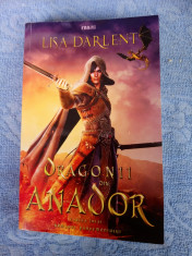 Lisa Darlent - Dragonii din Anador: Urmasul Pandemoniului ; ed. Quantum; 340 pag foto