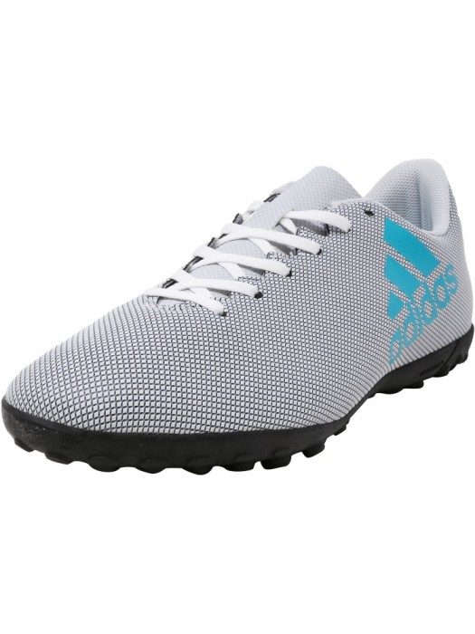 Adidas barbati X 17.4 Tf Footwear White / Energy Blue Clear Grey Ankle-High Soccer Shoe foto mare Adidas barbati X 17.4 Tf Footwear White / Energy Blue Clear Grey Ankle-High Soccer Shoe foto mare