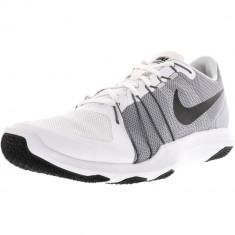 Nike barbati Flex Train Aver White / Black-Wolf Grey Ankle-High Training Shoes foto