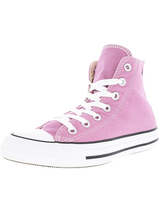 Converse All Star Hi Powder Purple Ankle-High Fashion Sneaker Converse All Star Hi Powder Purple Ankle-High Fashion Sneaker