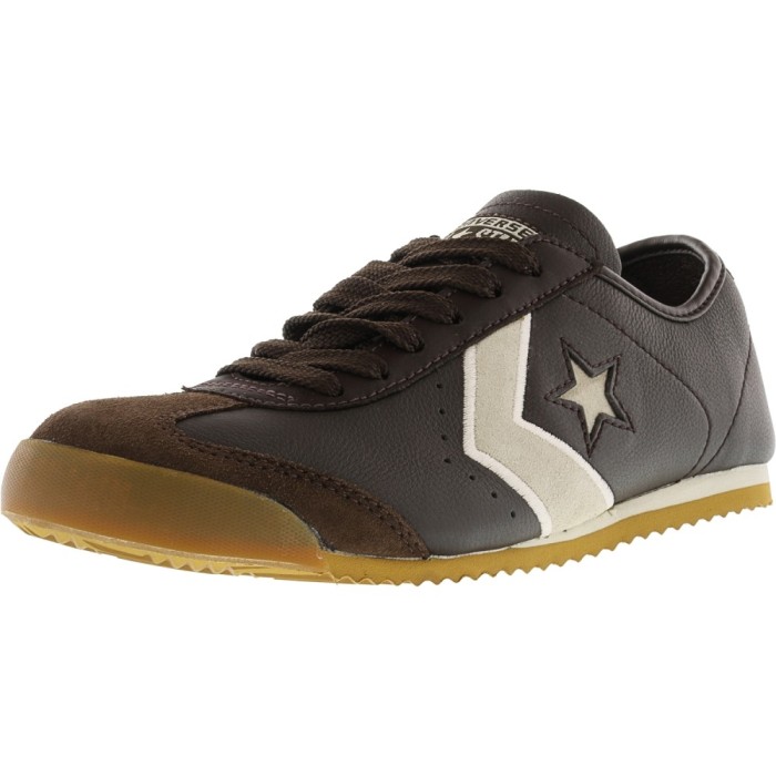 Converse Mt Star 3 Ox Chocolate / Parchment Ankle-High Fashion Sneaker foto mare Converse Mt Star 3 Ox Chocolate / Parchment Ankle-High Fashion Sneaker foto mare