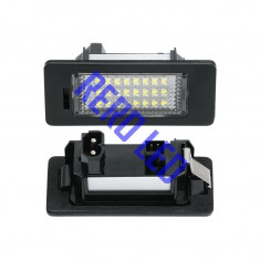 Lampa LED numar BMW E60 E61 E90 E39 E82 F07 F10 F11 F18 X1 X3 X6 DEDICATA CANBUS foto