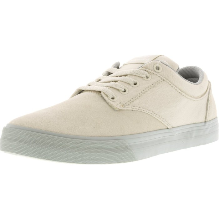 Supra barbati Chino Leather Off White / Light Grey Ankle-High Fashion Sneaker foto mare Supra barbati Chino Leather Off White / Light Grey Ankle-High Fashion Sneaker foto mare