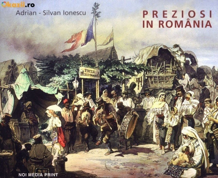 Adrian Silvan Ionescu - Preziosi in Romania Bucuresti 1869 acuarele 106 ill. RAR