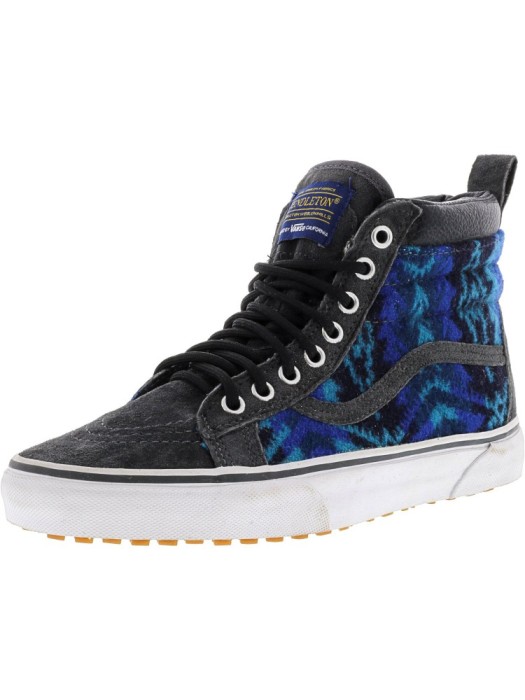 Vans Sk8-Hi Mte Pendleton / Tribal Asphalt Mid-Top Fabric Fashion Sneaker foto mare Vans Sk8-Hi Mte Pendleton / Tribal Asphalt Mid-Top Fabric Fashion Sneaker foto mare