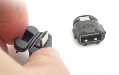 mufa convertor usb micro usb otg pentru android samsung galaxy foto