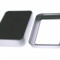 Carcasa USB din metal, cu fereastra transparenta, mare 87x60x18 mm