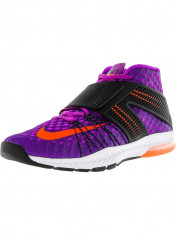 Nike barbati Zoom Train Toranada Hyper Violet / Total Crimson-Black-White Ankle-High Cross Trainer Shoe foto